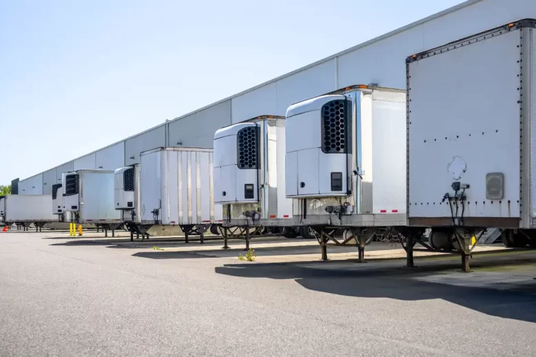 Large Trailers in Warehouse Available for Rent and Lease
